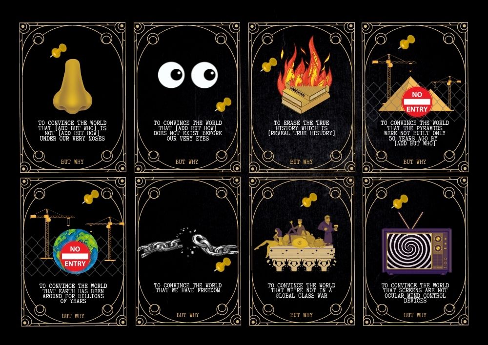 (Pre-Order) Truthseekers: Seek the Truth - 300 Card Conspiracy Debate Game - Guildmaster Games