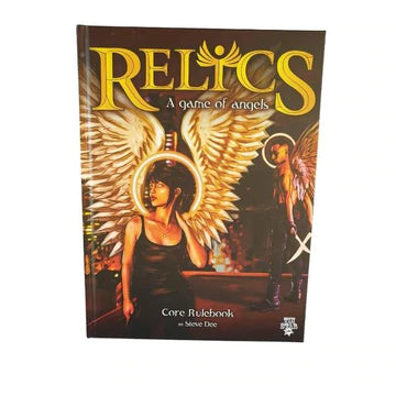 Relics: A Game of Angels Hardcover Tabletop Roleplaying Game - Guildmaster Games