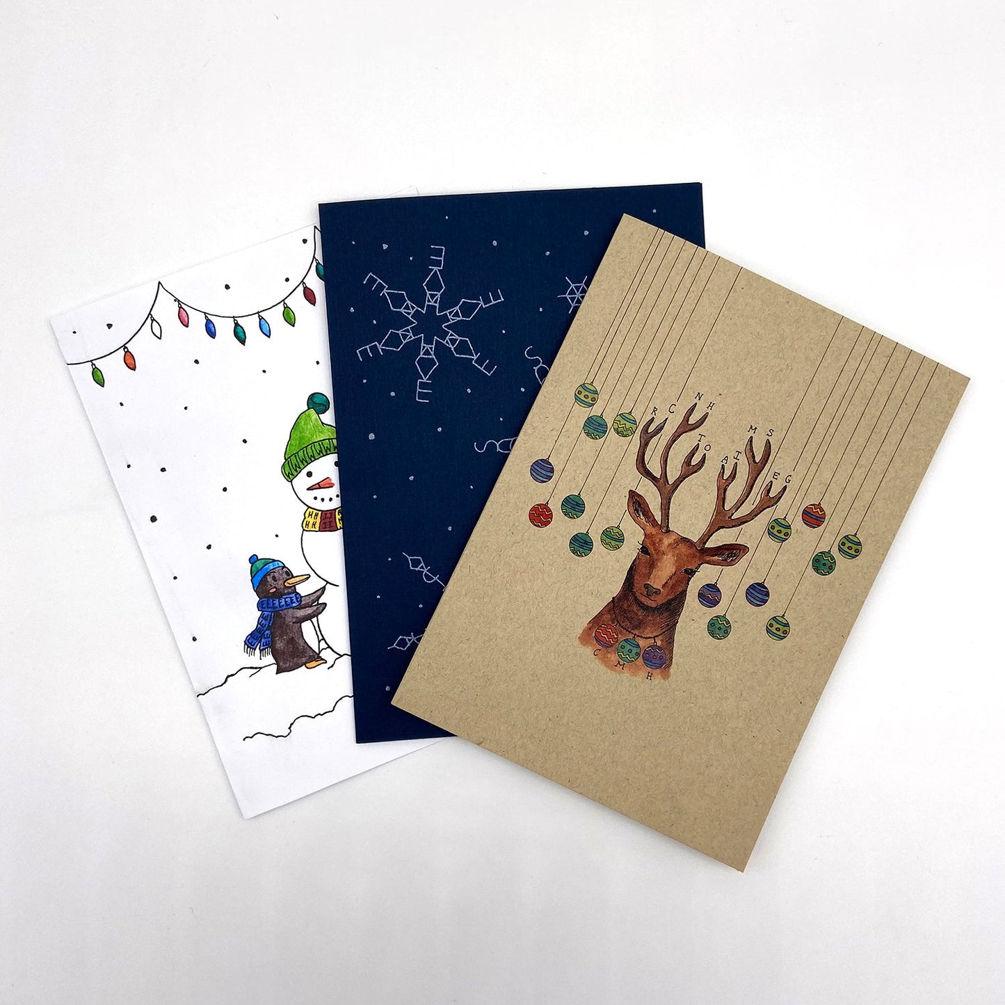 Puzzle Holiday Cards (Set of 3)