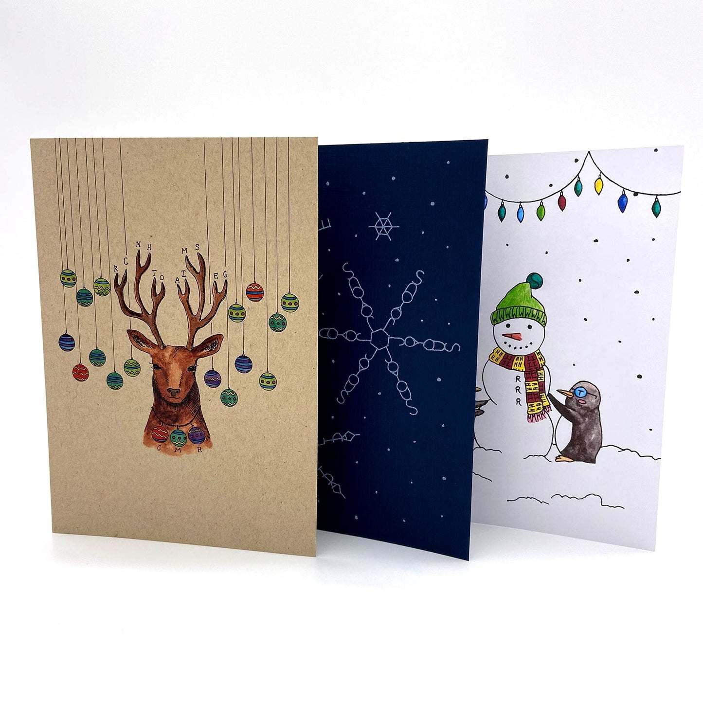 Puzzle Holiday Cards (Set of 3)