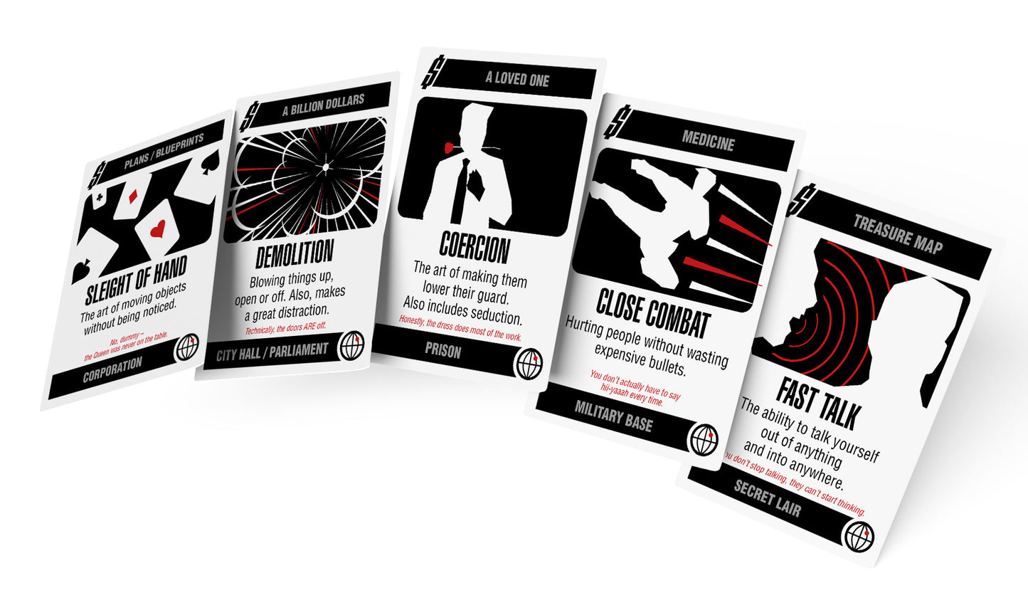 The Score: Collaborative Heist Card Game